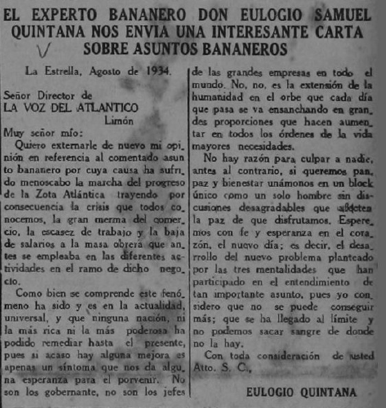 El experto bananero Don Eulogio Samuel Quintana nos envia una interesante carta sobre asuntos banan.png